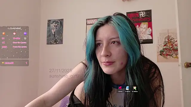 sunshine girl9 online show from 11/27/25, 07:47