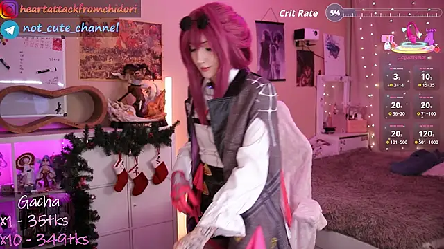 yourcutewaifu online show from 01/17/26, 08:40