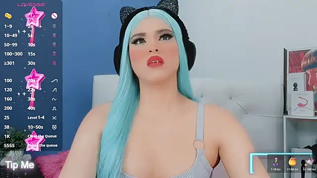 valentina princess  online show from 11/17/25, 07:45