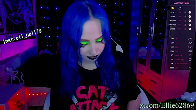 Kitty goth online show from 03/09/25, 02:50