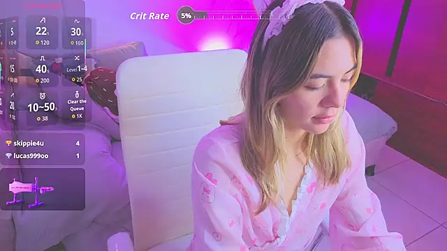 Snapshot of Nathaly-sky chatting on 10/31/25, 09:50 Nathaly-sky online show from 10/31/25, 09:50