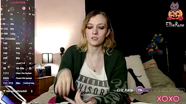 EllieeRose online show from 11/24/25, 12:43