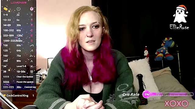 EllieeRose online show from 12/15/25, 12:05