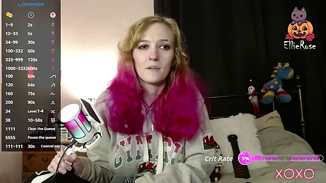 EllieeRose online show from 01/11/26, 10:22