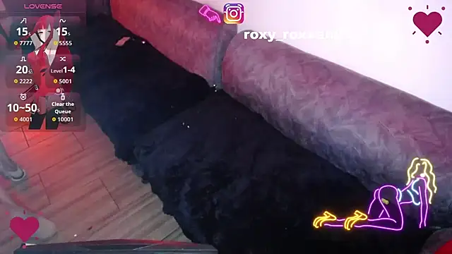 roxy roxxan online show from 10/08/25, 12:28