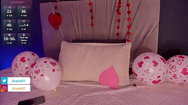 Snapshot of Shayla27 chatting on 02/16/26, 01:21 Shayla27 online show from 02/16/26, 01:21