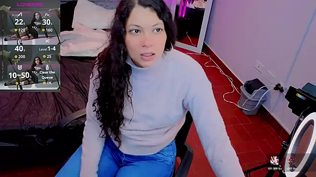 Lana stone  online show from 03/08/26, 03:21