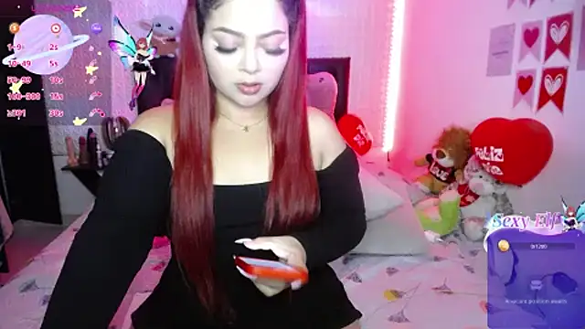 Snapshot of redgirlofficial chatting on 02/26/25, 01:57 redgirlofficial online show from 02/26/25, 01:57