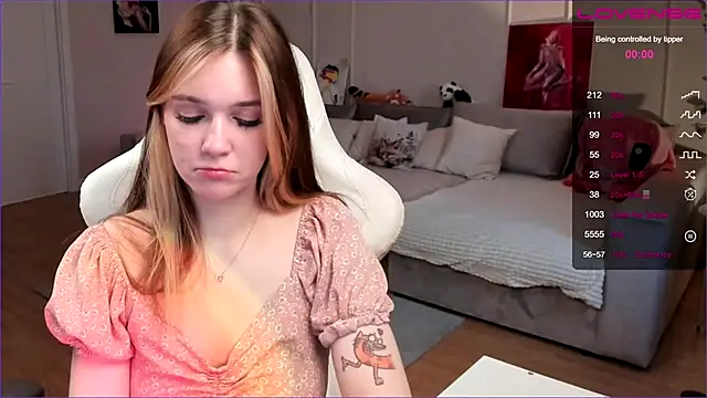 Frau Lina online show from 03/15/26, 03:19