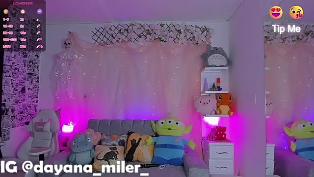  dayana miler online show from 10/27/25, 01:45