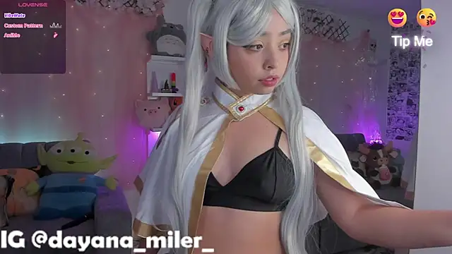  dayana miler online show from 10/31/25, 03:08