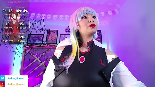 Andrea Bloomix online show from 10/27/25, 02:29