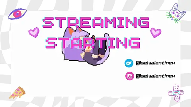 selvalentinex online show from 04/08/26, 03:19