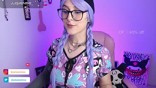 selvalentinex online show from 11/07/25, 12:59