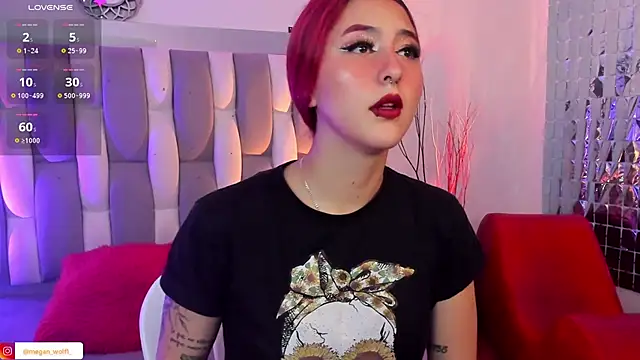 Snapshot of Megan_wolf1_ chatting on 01/31/25, 04:25 Megan wolf1  online show from 01/31/25, 04:25