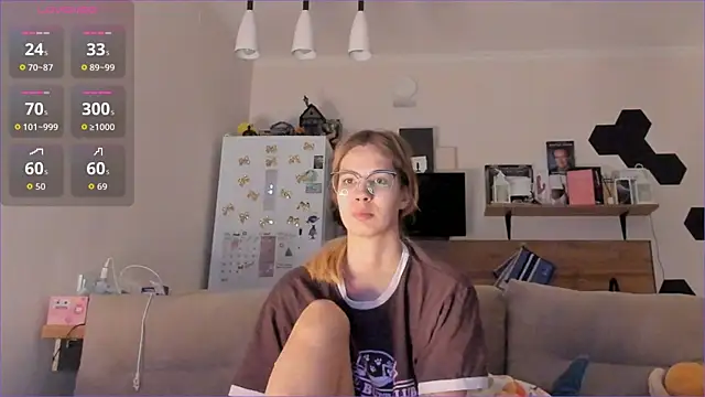 Girl alone home online show from 12/23/25, 03:39