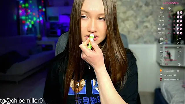 Snapshot of ChloeMillerMeow chatting on 01/19/25, 07:26 ChloeMillerMeow online show from 01/19/25, 07:26