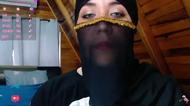 AmbarBurhan online show from 10/21/25, 04:17