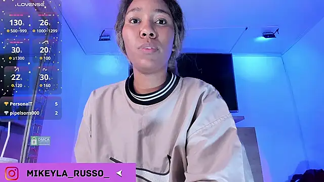 Snapshot of Mikeyla-Russo chatting on 01/26/25, 12:05 Mikeyla-Russo online show from 01/26/25, 12:05
