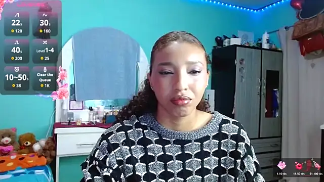 sensitive brunette online show from 11/24/25, 11:49