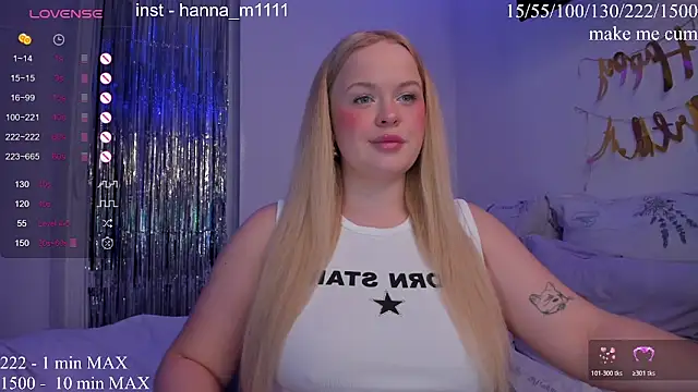 HANNA MONTANAS online show from 03/16/26, 04:32