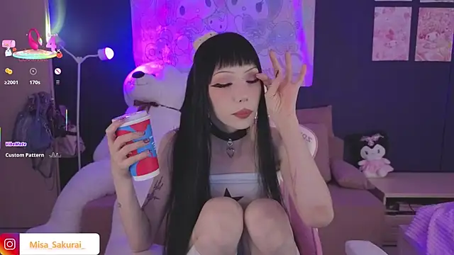 Snapshot of Misa_Sakurai chatting on 12/21/25, 03:14 Misa Sakurai online show from 12/21/25, 03:14