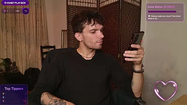 Snapshot of JackDesFeux chatting on 07/18/26, 01:03 JackDesFeux online show from 07/18/26, 01:03