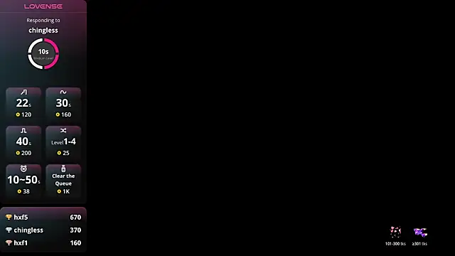 Lovensetest online show from 04/08/26, 09:44