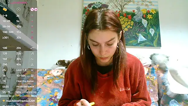 Sophie Bell online show from 03/20/25, 08:19