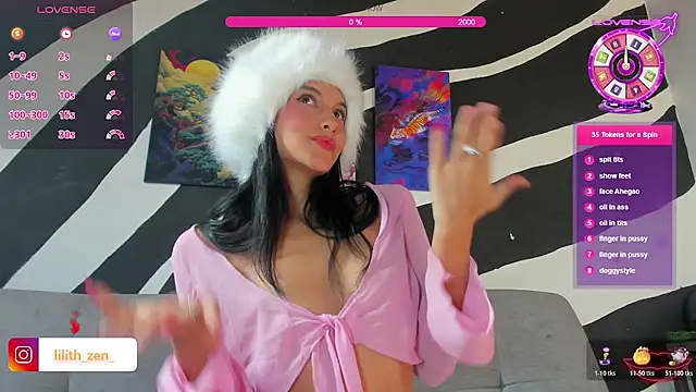 Lilith Zen online show from 11/15/25, 01:26