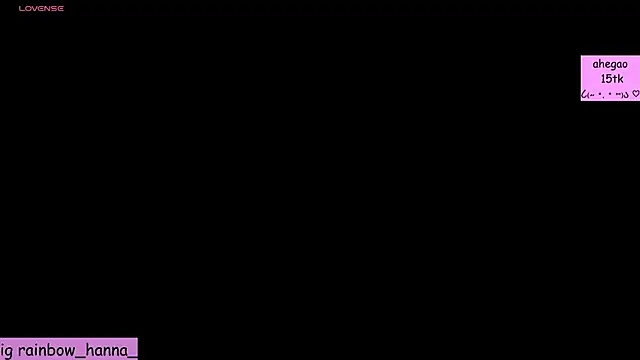 HannaRainbow  online show from 03/18/25, 10:58