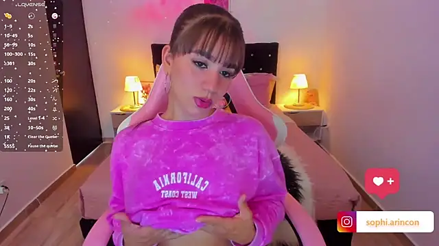 Sophia rincon online show from 04/08/26, 09:49