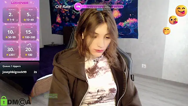 Snapshot of CherryBloom777 chatting on 02/28/25, 10:30 CherryBloom777 online show from 02/28/25, 10:30