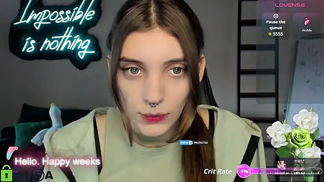 Snapshot of CherryBloom777 chatting on 10/15/25, 06:44 CherryBloom777 online show from 10/15/25, 06:44