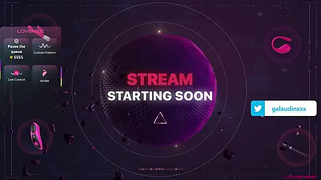 galaudin 3x  online show from 01/09/26, 08:38