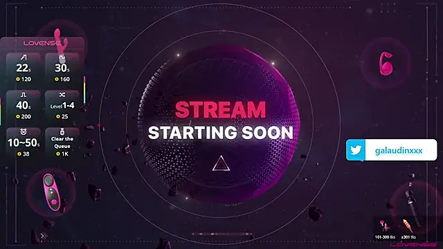 galaudin 3x  online show from 11/06/25, 08:07