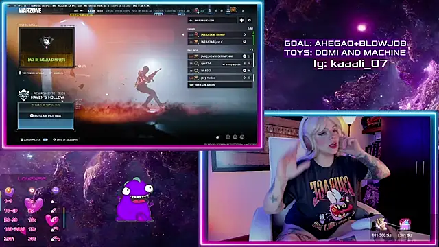 Irinaa Scarlett online show from 03/20/26, 01:50