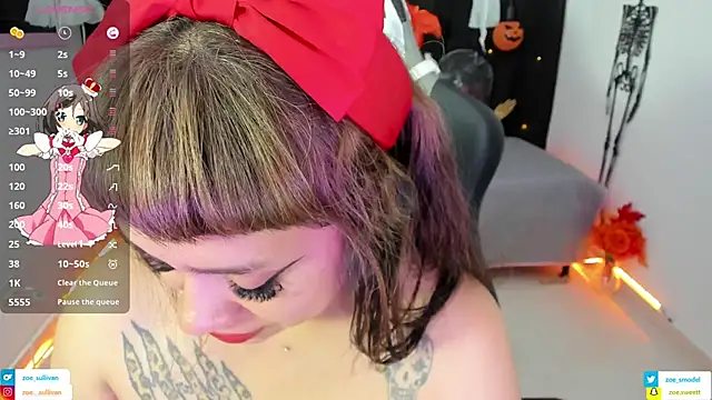 zoesullivan online show from 10/22/25, 09:57