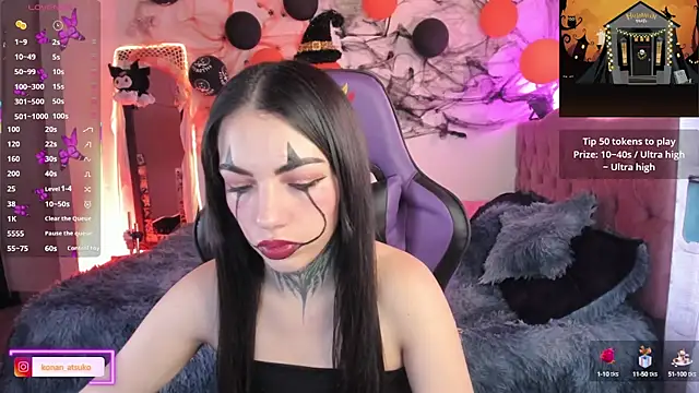 Snapshot of Alice_ch1 chatting on 10/18/25, 05:15 Alice ch1 online show from 10/18/25, 05:15