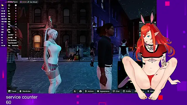 NikkoTyan online show from 10/31/25, 05:20