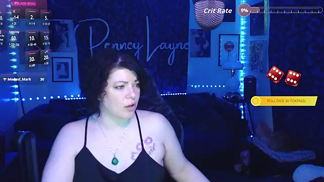 Snapshot of PenneyLayne chatting on 03/03/26, 08:38 PenneyLayne online show from 03/03/26, 08:38