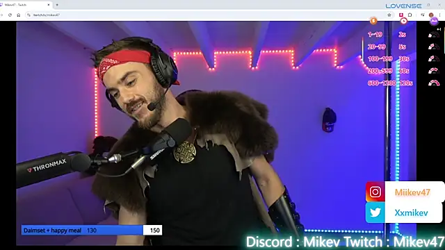 Mikev online show from 09/11/25, 06:08