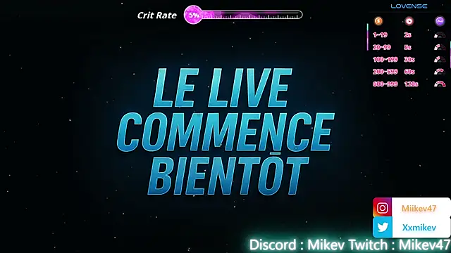 Mikev online show from 01/12/26, 06:58