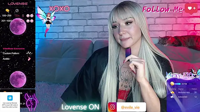 Eva Evile online show from 03/09/25, 03:05