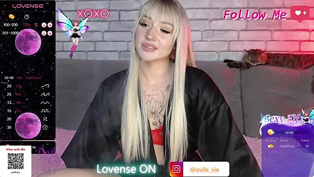 Eva Evile online show from 02/16/25, 02:32