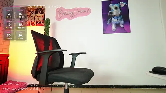Snapshot of salome_cortes26 chatting on 05/23/26, 09:03 salome cortes26 online show from 05/23/26, 09:03