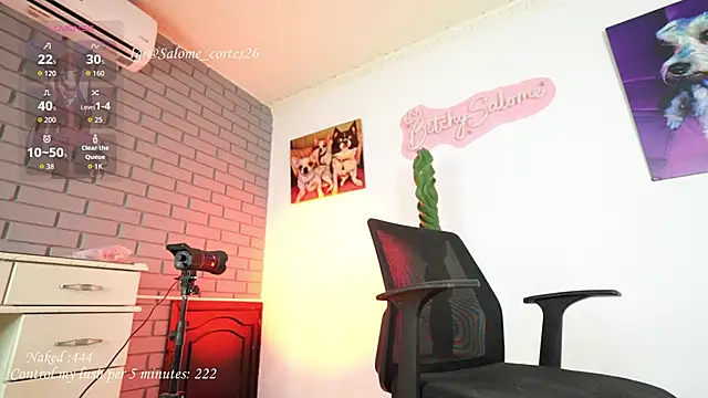 Snapshot of salome_cortes26 chatting on 05/31/26, 06:02 salome cortes26 online show from 05/31/26, 06:02