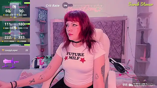 Sarah-Stoner online show from 10/01/25, 08:24