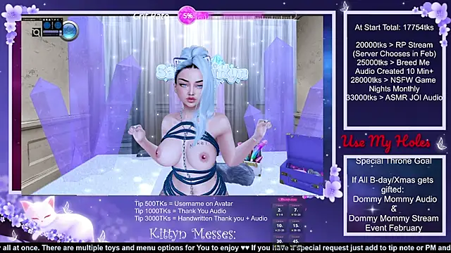 Snapshot of SassyKittyn chatting on 12/13/24, 04:22 SassyKittyn online show from 12/13/24, 04:22