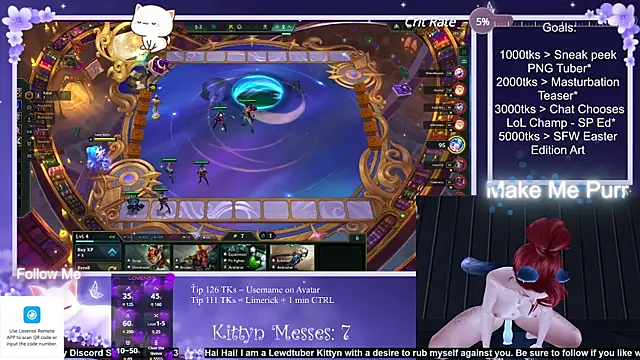 Snapshot of SassyKittyn chatting on 03/18/25, 08:17 SassyKittyn online show from 03/18/25, 08:17
